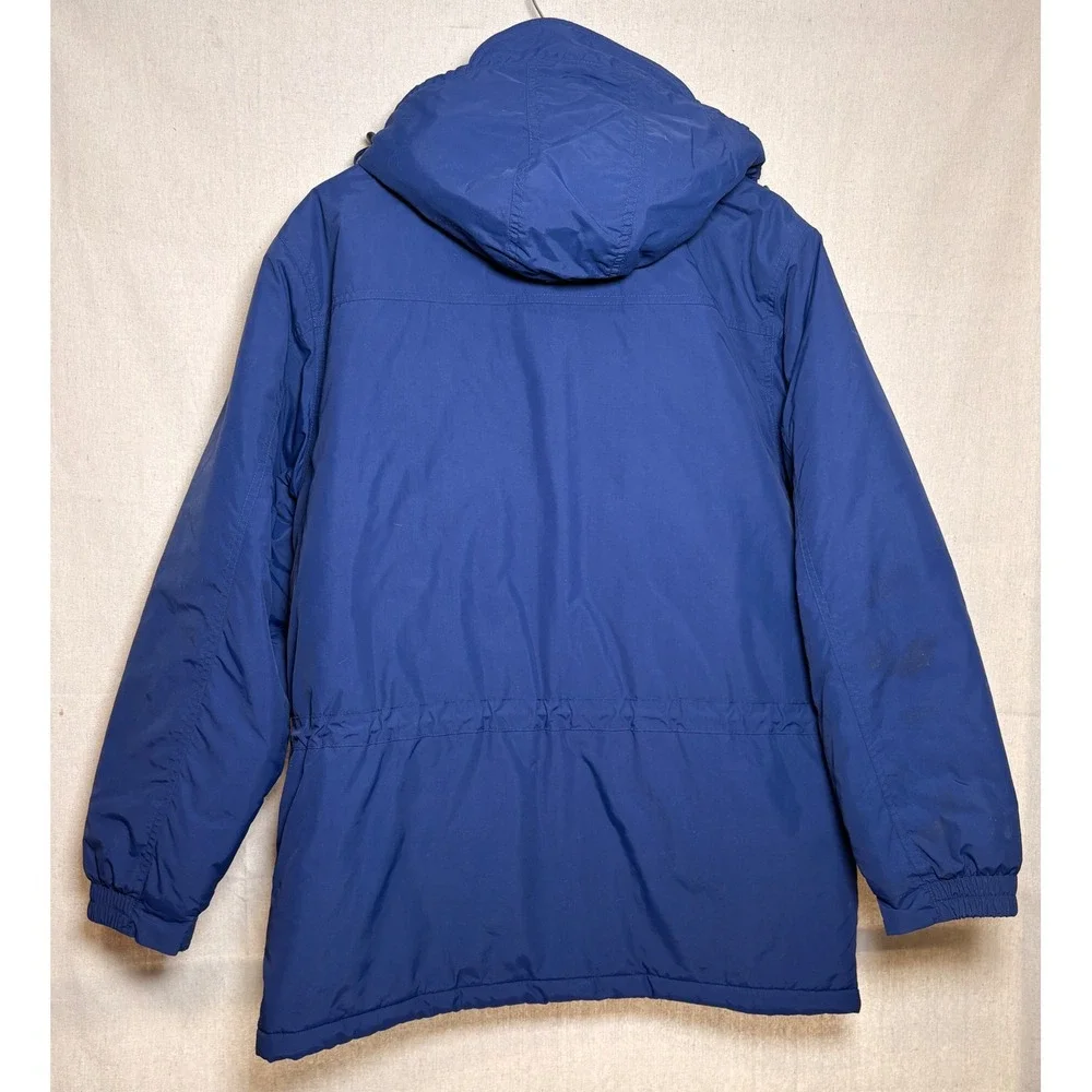 Vintage LL Bean Baxter State Parka Mens Sz M Blue Thinsulate Ultra Jacket OUK69